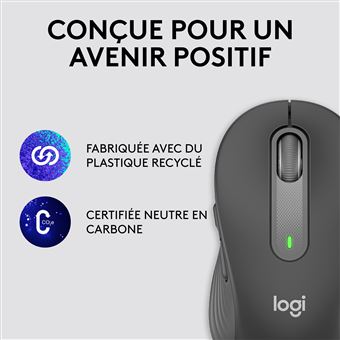 Souris sans fil Logitech Signature M650 Gris graphite