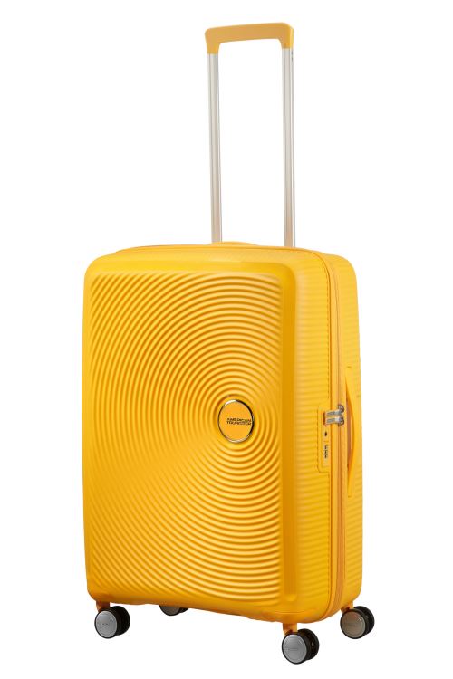 Valise American Tourister Soundbox 67 cm Taille M 4 roues Jaune