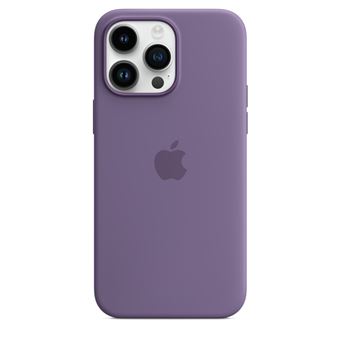 Apple - Coque de protection pour téléphone portable - compatibilité avec MagSafe - silicone - iris - pour iPhone 14 Pro Max