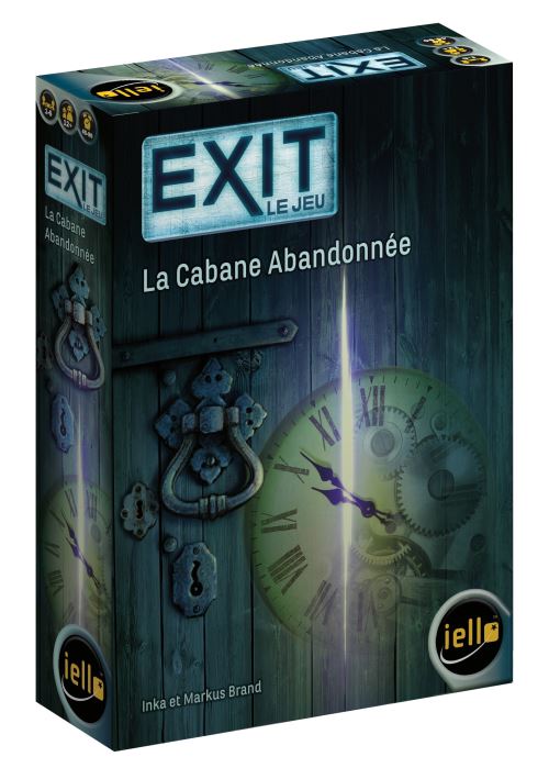 Jeu d'escape game Iello Exit La cabane abandonnée