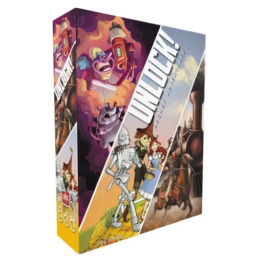 Jeu de société Asmodee Unlock! Secret adventures