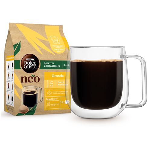 Pack de 12 capsules café Neo par Dolce Gusto Nescafé Grande - Achat & prix