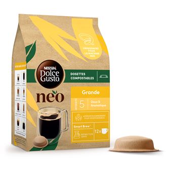 Pack de 12 capsules café Neo par Dolce Gusto Nescafé Grande