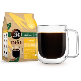 Pack de 12 capsules café Neo par Dolce Gusto Nescafé Grande