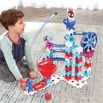 Construction circuit bille Vtech Marble Rush Spidey Super Spin Challenge SP300E
