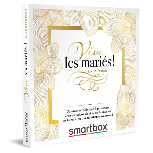 Coffret cadeau SmartBox Vive les mariés ! Excellence