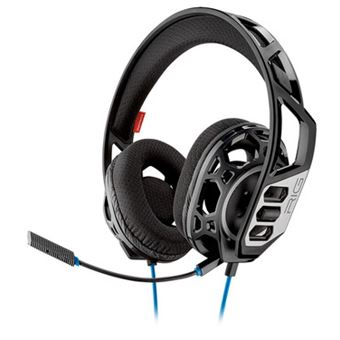 Micro Casque Gaming Plantronics Rig 300hs Noir Pour Ps4 Fnacch