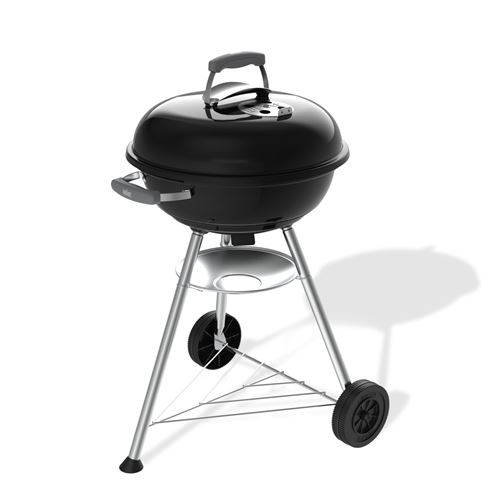 WEBER Holzkohlegrill »WEBER Compact Kettle Ø47 cm« - schwarz