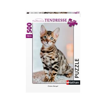 Puzzle 500 pièces Nathan Chaton Bengal