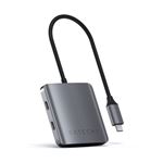 Hub USB 4 ports Type-C Satechi ST-UC4PHM Gris
