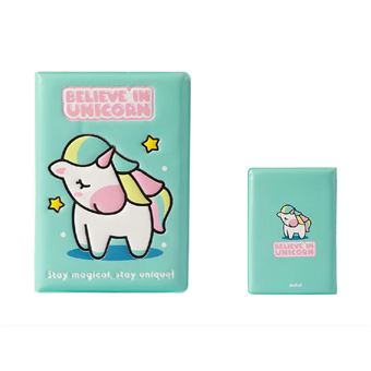 ITOTAL NOTEBOOK A5 CHUNKY LICORNE (AVEC COUVERTURE CHANGEABL