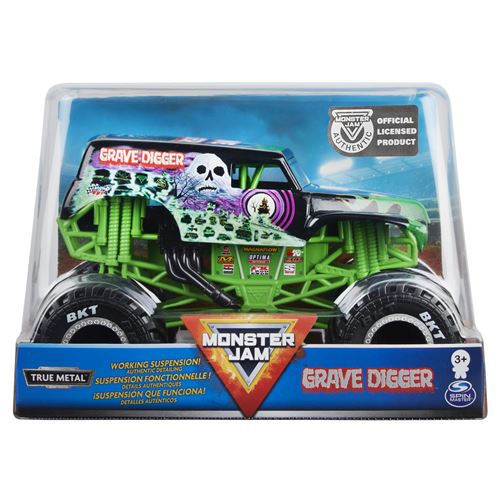 Monster Jam - Véhicule Grave Digger - Jouet - 3 ans - Image 2