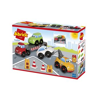Jeu de construction Ecoiffier Abrick Transport de véhicules