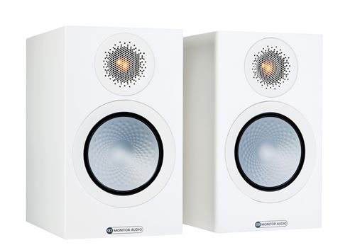 MONITEUR AUDIO Argent 50 7G, Haut-parleur Blanc Satin&eacute;