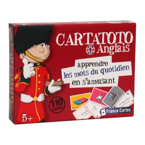 Jeu éducatif Cartatoto Anglais 1 France Cartes