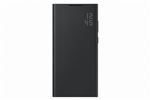 Etui Folio Smart LED View pour Samsung Galaxy S22 Ultra Noir