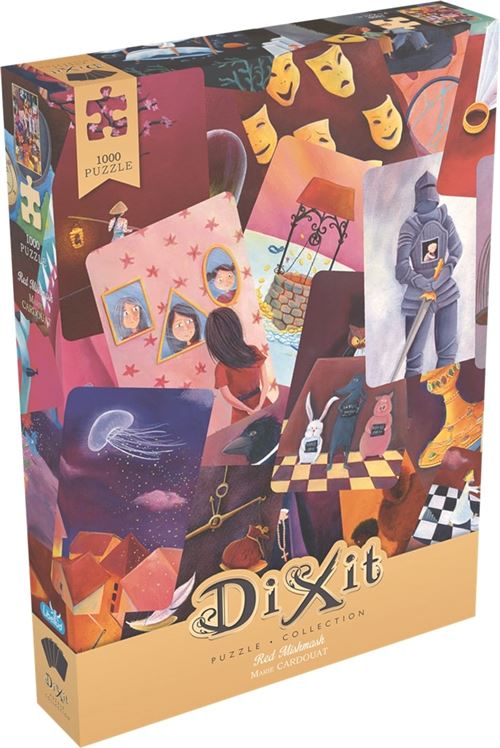 Puzzle 1000 pièces Asmodee Dixit Red Mishmash