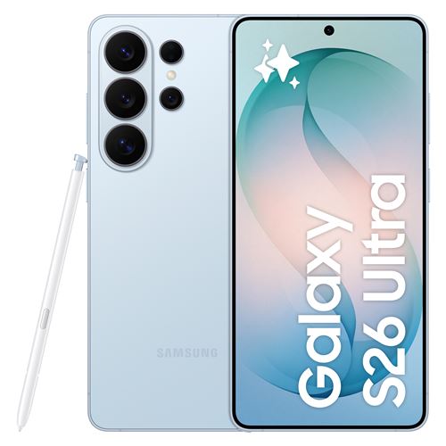 Smartphone Samsung Galaxy S26 Ultra 6,9 5G Nano SIM 256 Go Bleu Smartphone Samsung Galaxy S26 Ultra 6,9 5G Nano SIM 256 Go Bleu