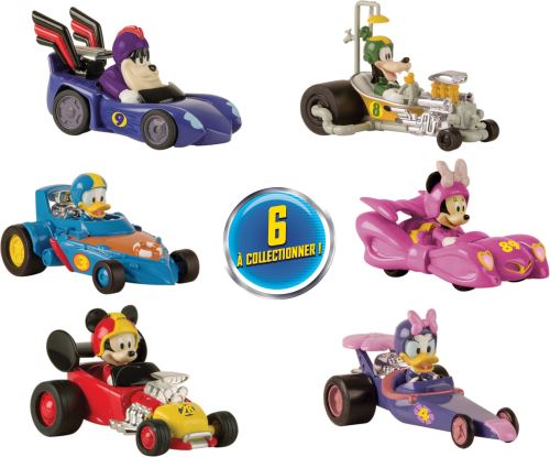 Mickey et ses amis top départ-Pack de une voiture Imc : King Jouet, Les  autres véhicules Imc - Véhicules, circuits et jouets radiocommandés