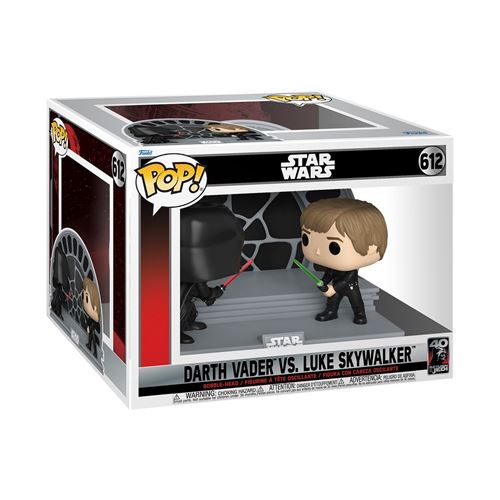 Funko/Fig Figurine Funko Pop Moment Return Of The Jedi 40Th Luke Vs Vader