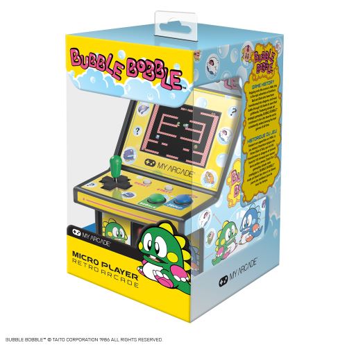 Mini borne d'arcade rétro My Arcade Bubble Bobble Neuf - vue 5
