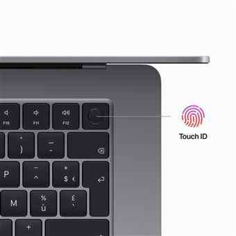 Apple 2023 MacBook Air Portable avec Puce M2 : Écran Liquid