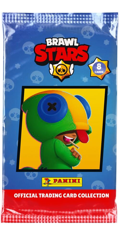 Lot De Cartes Brawl Stars Série 1 Panini – 1 Chemise + 2 Boosters + Carte Anniversaire – Collectionneur De Skins Et Cartes Gold