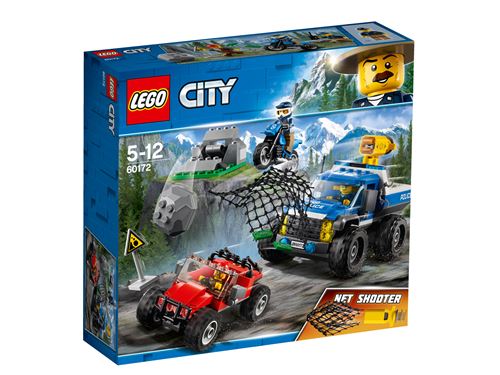 Lego® City Police 60172 La Course Poursuite En Montagne