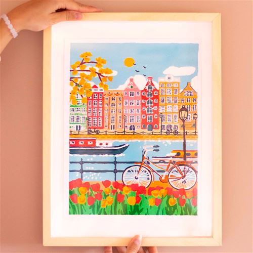 La Petite Epicerie – Gouache La Petite épicerie Peinture au numéro Petit Pinceau Amsterdam par Nidhi Kachhadiya La Petite Epicerie – Gouache La Petite épicerie Peinture au numéro Petit Pinceau Amsterdam par Nidhi Kachhadiya
