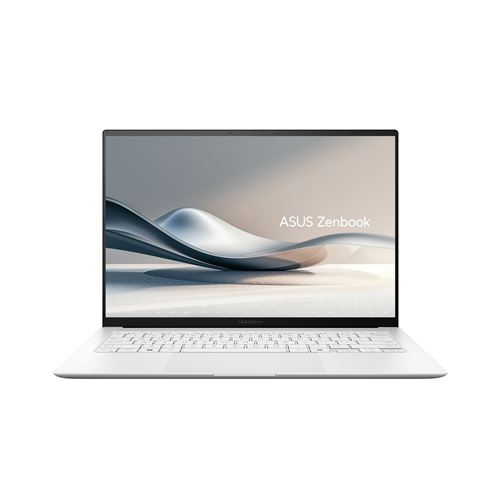 PC portable Asus Zenbook S 14 OLED UX5406SA-DRPZ152W 14 Ecran tactile Intel® Core™ Ultra 7 32 Go RAM 1 To SSD Blanc