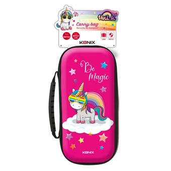 Housse de protection pour Nintendo Swicth Konix Be Magic Licorne