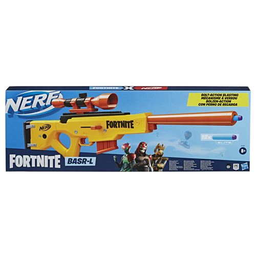 Nerf Fortnite TS Blaster - Fléchettes à action à pompe - 8 fléchettes