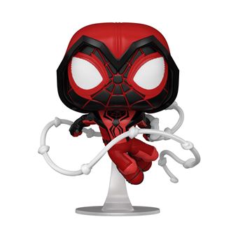 Figurine Funko Pop Marvel Spider-Man Miles Morales Crimson Cowl Suit