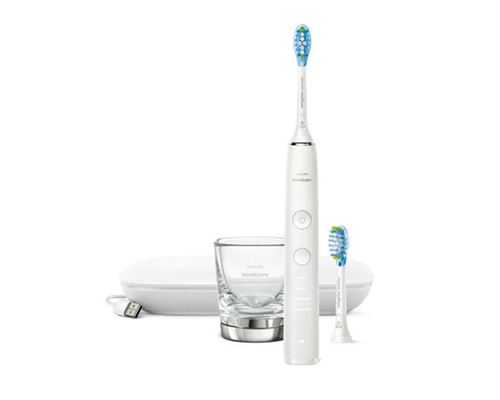 Brosse À Dents Électrique Philips Diamondclean 9000 Hx9913/17 Blanc
