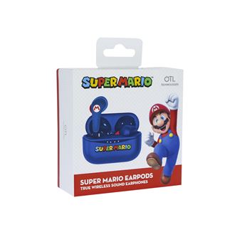 Jeu éducatif et électronique Otl Ecouteurs TWS Super Mario Bleu