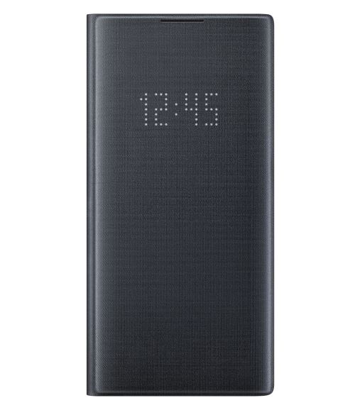 Etui Folio LED View Samsung Noir pour Samsung Galaxy Note 10+