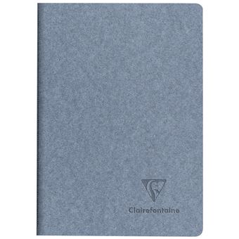 Carnet piqué Clairefontainte A6 de 96 pages Jeans Bleu