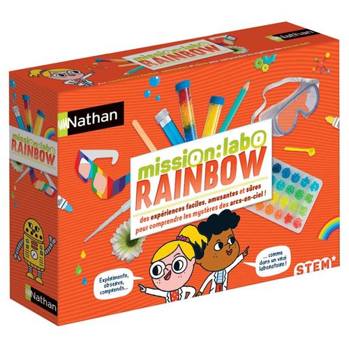 Jeu scientifique Nathan Mission Labo Rainbow