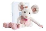 Animal en peluche Doudou et Compagnie Twist Souris étoile 37 cm