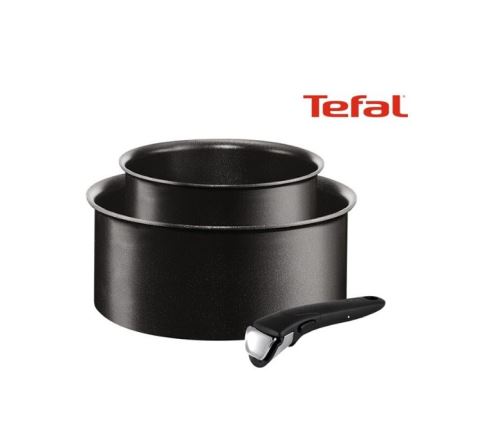 Set de 3 pièces Tefal Ingenio Exception Noir