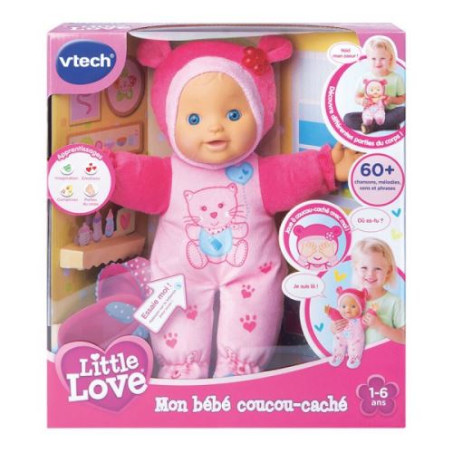Poupée Mon Bébé Coucou-Cache Vtech Little Love Rose