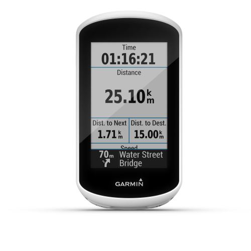 Compteur GPS de vélo Garmin Edge Explore Blanc