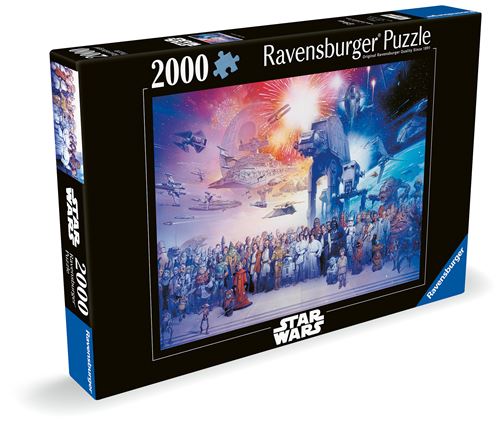 RAVENSBURGER Puzzle Star Wars 2000 pièces - vue 4