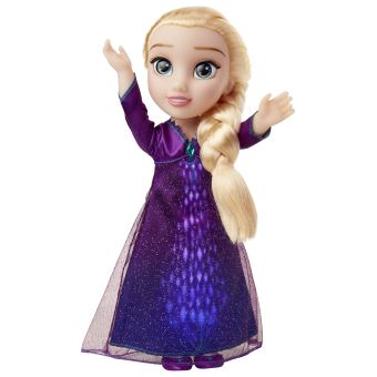 Poupée Elsa Chantante La Reine des Neiges 2 Disney 38 cm - Poupée