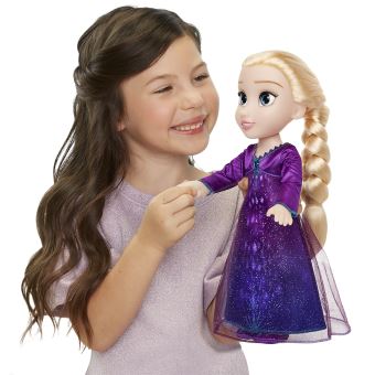 Ludendo - Poupée Princesse Elsa chantante - Disney La Reine des