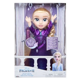 12€75 sur Poupée Elsa Chantante La Reine des Neiges 2 Disney 38 cm - Poupée  - Achat & prix