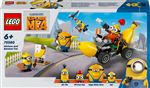 LEGO® Despicable Me 75580 Les Minions et la voiture-banane