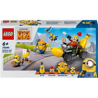 LEGO® Despicable Me 75580 Les Minions et la voiture-banane