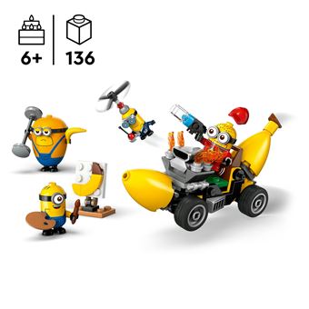 LEGO® Despicable Me 75580 Les Minions et la voiture-banane