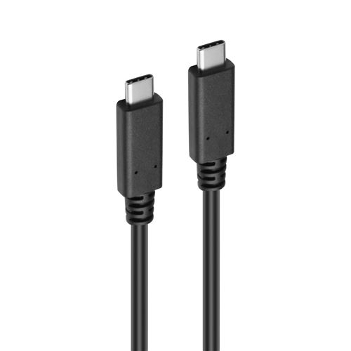 Câble USB-C vers USB-C Accsup 1 m Noir